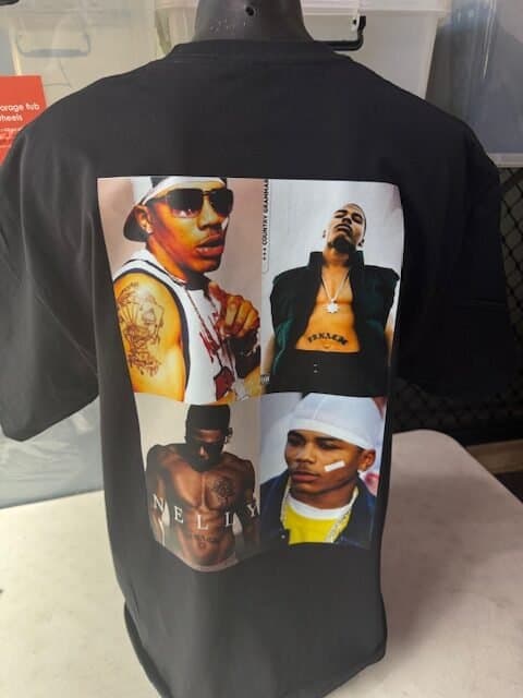 Heat transfer print